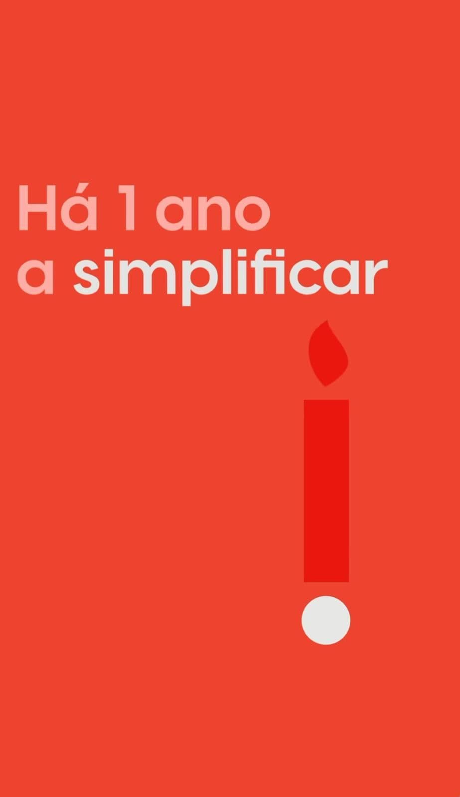 1º aniversário da marca